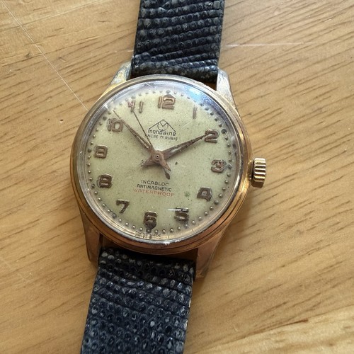 Vintage mondaine swiss - vintage, 17