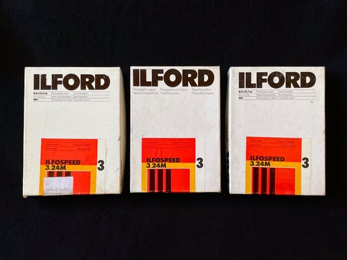 Sealed ilford ilfospeed - 3x,