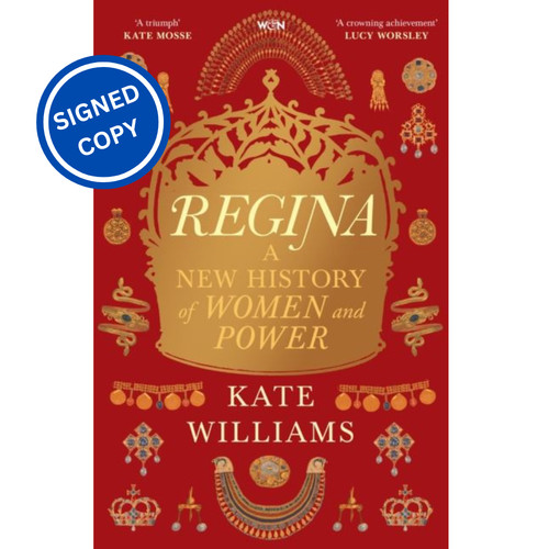 Signed book regina by - signed, kate