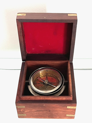 Vintage nautical gimbal - nautical,