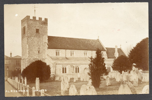 Postcard alresford - alresford, nr
