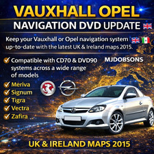 Vauxhall Opel Navigation DVD