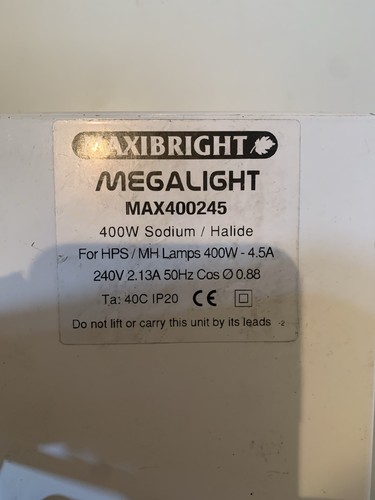 Maxibright digilight 400w - maxibright,