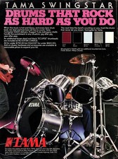 vtg 80s TAMA SWINGSTAR DRUM