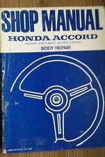 Honda Accord car Shop Manual