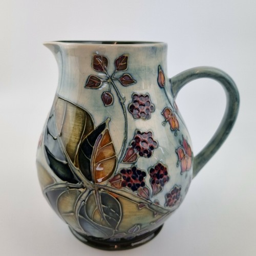 Moorcroft bramble pattern jug - bramble,