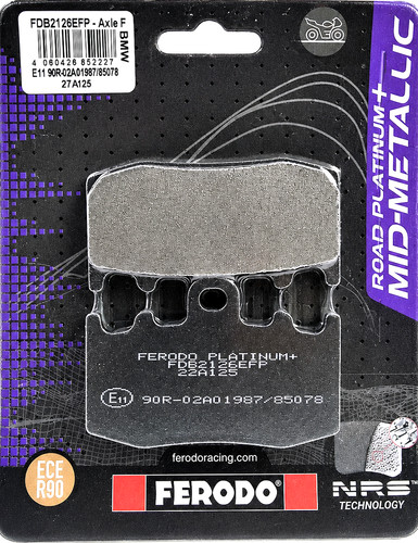 Ferodo front brake pads - front,
