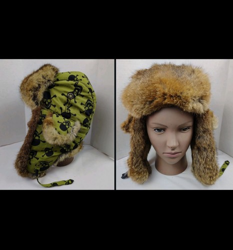 Mad bomber skull trapper hat - mad,