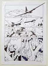 Lee sullivan comic art - art,