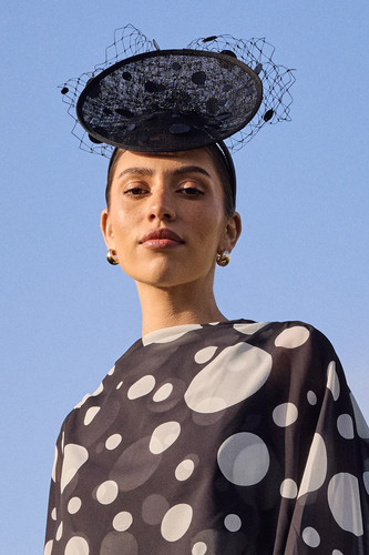 Coast black fascinator womens - black,