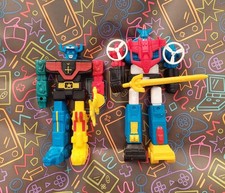 PAIR Vintage 1984 LJN TOYS Voltron  Assembler Vehicle Team combiner  & Super7 
