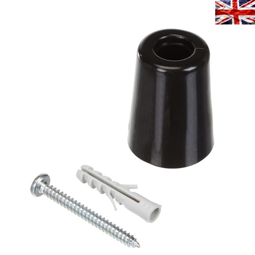 Modern black door stop for - door,