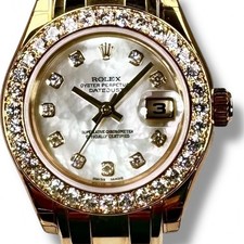 Diamond Rolex Pearlmaster
