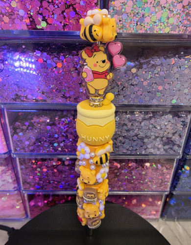 Winnie the pooh hunny - pooh, beaded