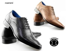 Mens Leather Smart Casual