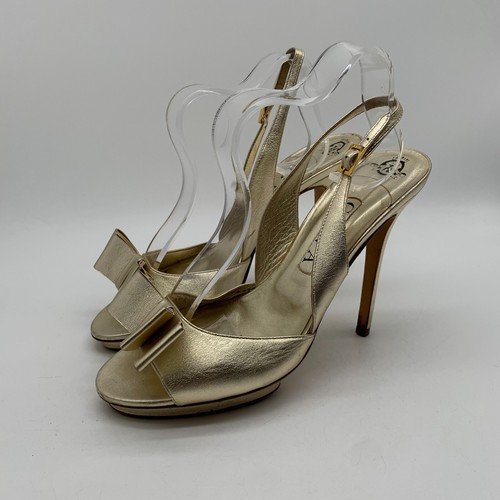 Gina metallic gold - gold, heels