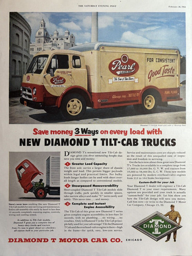 1954 diamond motor car - diamond, t