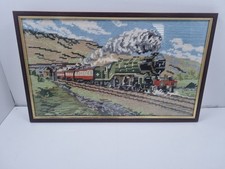Steam train tapestry - steam,