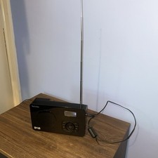 . Technika DAB Portable Radio 121 Mains / Battery with Power Adapter - Working