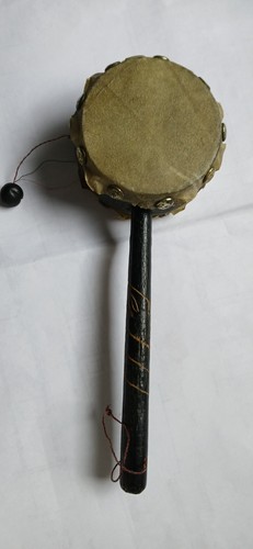 Antique monkey drum dem - antique,