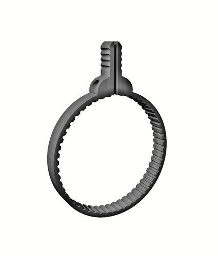Focus parallax lever - lever, for