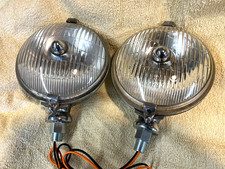 CLASSIC CAR BMC FORD JAGUAR LUCAS SFT576 FOG LAMPS REFURBISHED