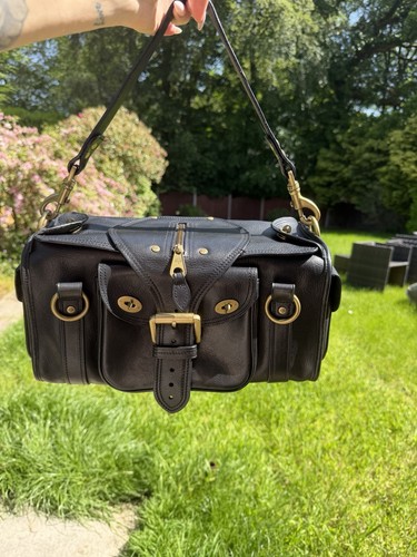 Vintage mulberry alana black - mulberry,