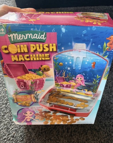Kids mermaid coin push - kids,