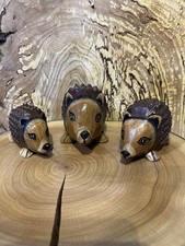 Set of 3 Hand-made Wooden