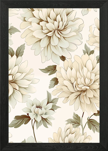 Chrysanthemum flowers art - flowers,