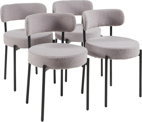 Dining chairs set grey - chairs,