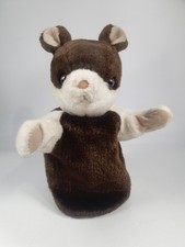 Vintage Merrythought Plush Bunny Rabbit   Hand Puppet