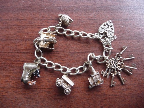 Vintage silver nuvo charm - vintage,