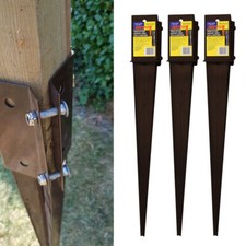 Fence post holder support - fence,