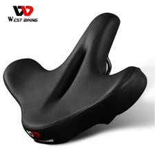 WEST BIKING Widen Ergonomic Bicycle Saddle Soft Comfort Cushion Bike Seat Saddle