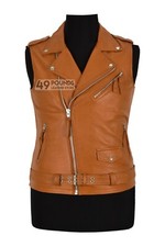 Mens Biker Style Real Leather