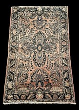 Vintage Hand-Knotted Wool Rug