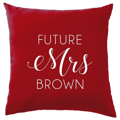 Future mrs brown cushion - cushion,