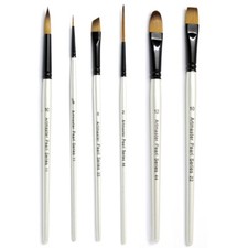 Artmaster PEARL Synthetic Watercolour Paint Brush Range, Single Brushes