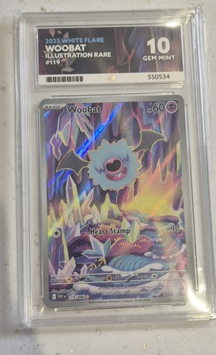 Woobat illustration rare 2025 - woobat,