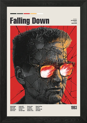 Falling down movie poster - falling,