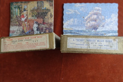 Victory gold wood jigsaw - victory,
