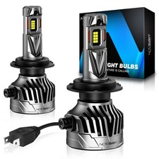 2x H7 LED Headlight Kit Bulbs
