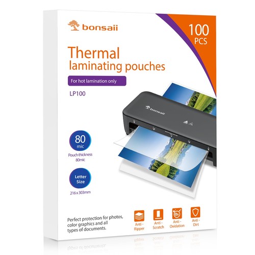 Bonsaii laminating pouches - a4,