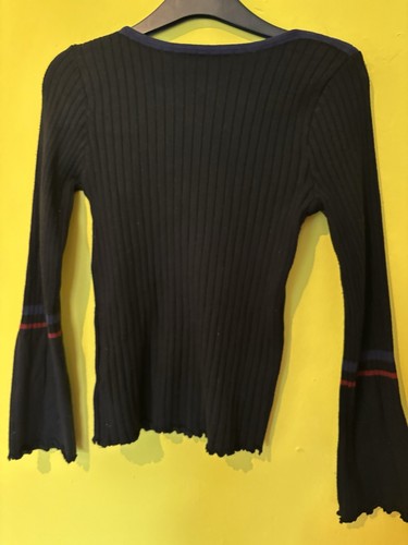 Women rib knit jumper - women's, black