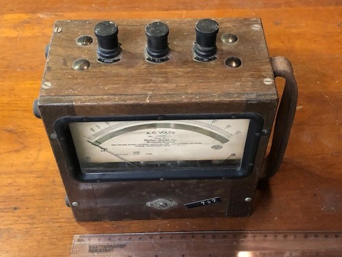Vintage meters volts - 3,