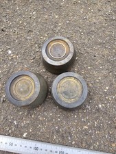 3 Ford Steel Wheel Centre Cap Set 75AB-1130-CB Escort Granada Capri