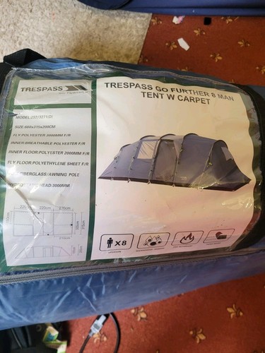 Trespaas further man tent - 8,