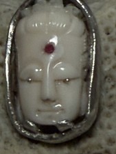 Antique White Coral Buddha