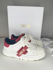 Dior ID trainers white with pink and navy details size eu38 uk5
